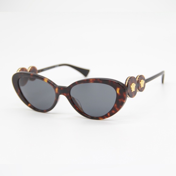 NEW VERSACE VE4433U 108/87 WOMEN’S SUNGLASSES VERSACE MOD 4433-U HAVANA - Picture 4 of 11